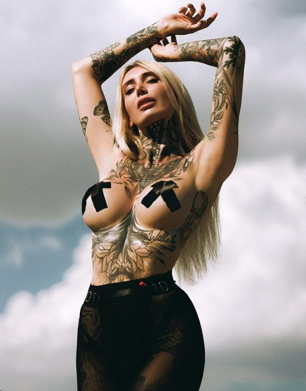 Tascha Punkt: The German Tattoo Model Breaking Boundaries with Striking Body Art and Message of Self-Love.