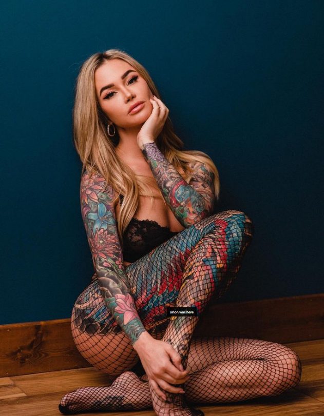 JessicaWilde: Redefining Beauty and Challenging Stereotypes as a Bold and Inspiring Tattoo Model.