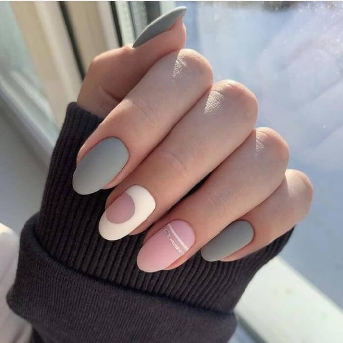 30+ Stunning Nail Designs In Gray To Be Your Go-To Neutral - 259