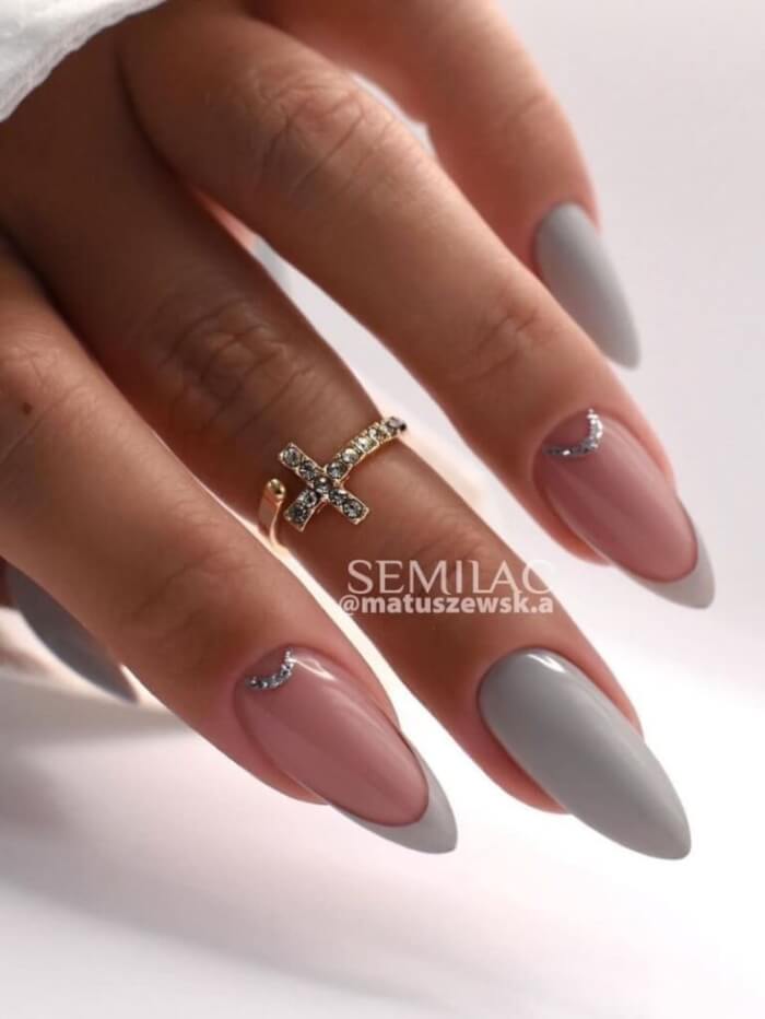 30+ Stunning Nail Designs In Gray To Be Your Go-To Neutral - 213